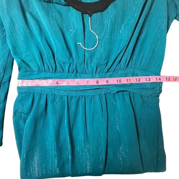 Jessica Simpson “Amella” Dress Ocean Depths - NWT & Bell Sleeve Babe Vibes 💃💙 - Picture 13 of 13